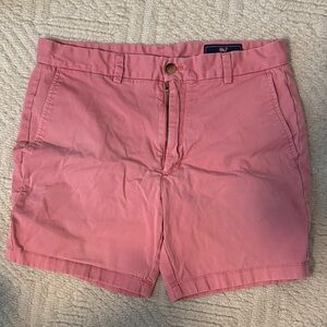 Vineyard Vines Pink Men's Chino Bermuda Shorts